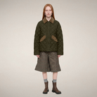 COATS/JACKET Jodie Quilted Jacket in Snake Green Save The Duck