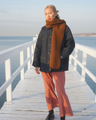 COATS/JACKET Boucle Scarf Barn Jacket in Denim PROCHE