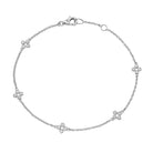 JEWELRY BNJA-81821-BL-WG DIA CLUSTER BR, 0.13TW, 14KWG Riberra