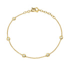 JEWELRY Diamond by the Yard Bracelet in Yellow Gold Riberra