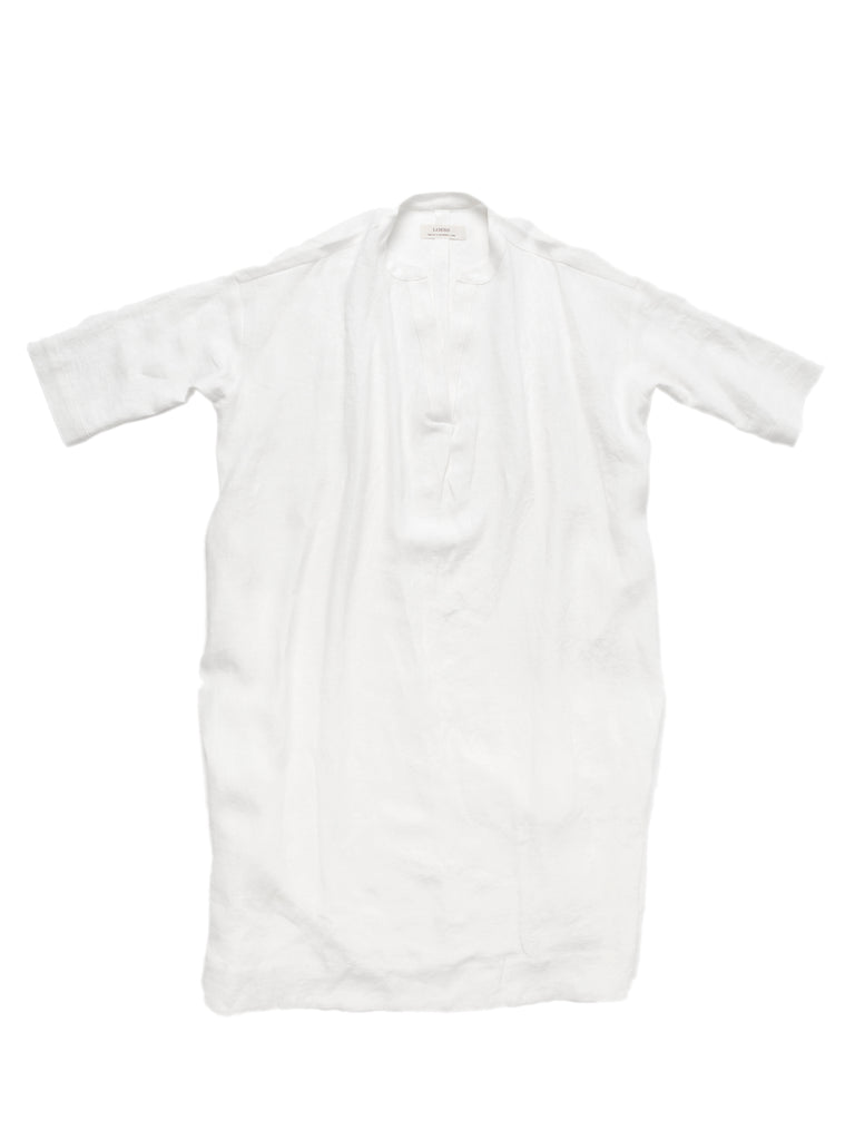 Dresses Loess Denis Dress in White Loess