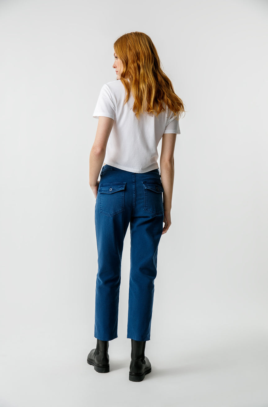 PANTS/SHORTS Easy Army Trouser in Neptune AMO