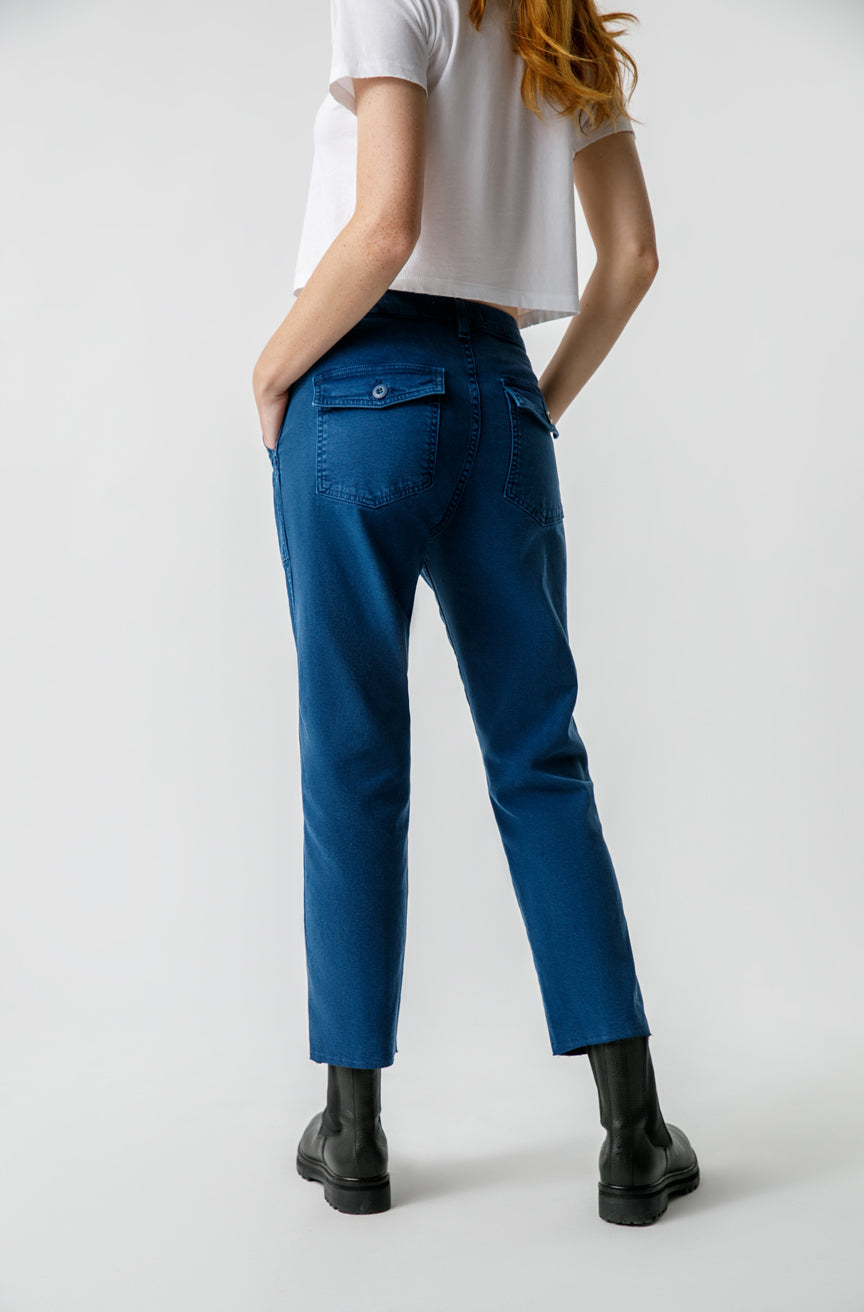 PANTS/SHORTS Easy Army Trouser in Neptune AMO