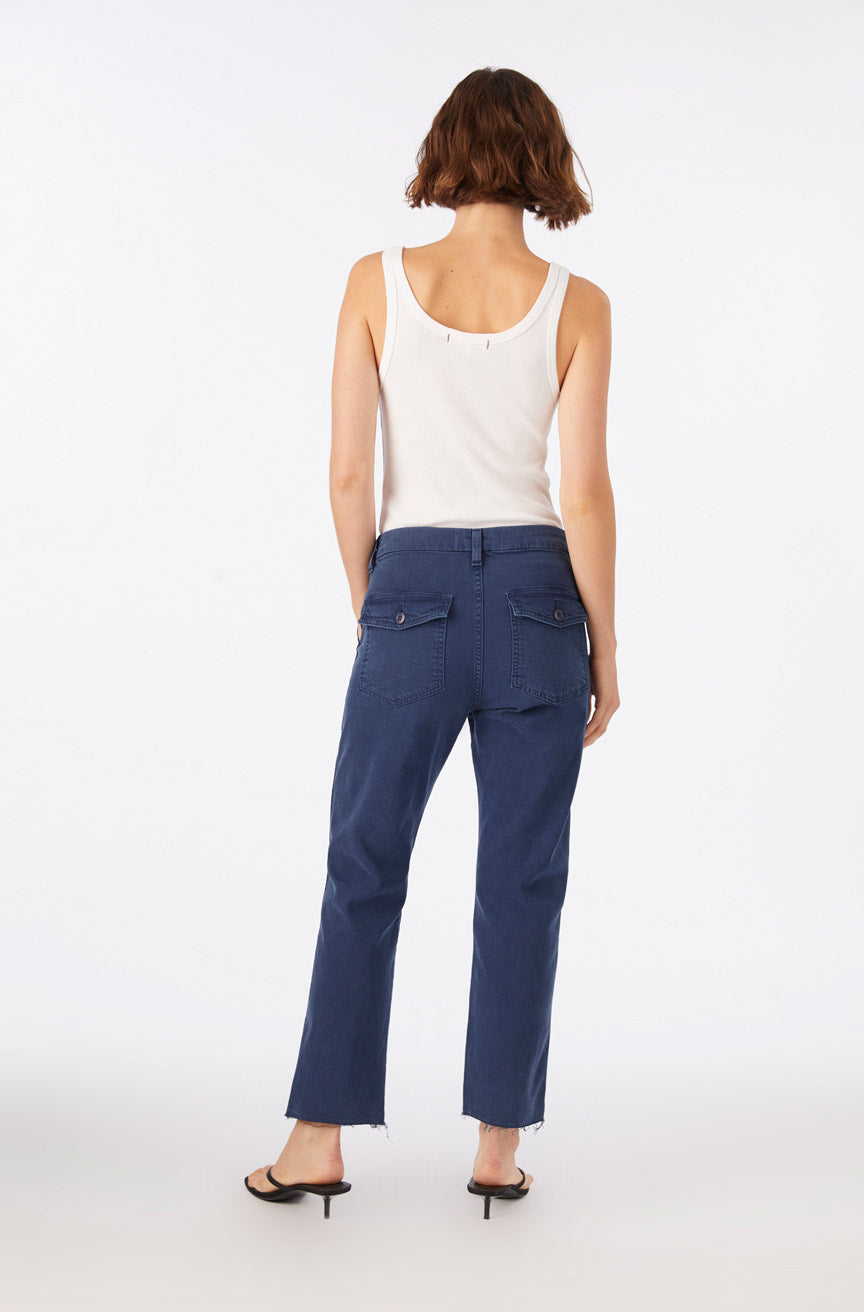 PANTS/SHORTS Easy Army Trouser in Neptune AMO