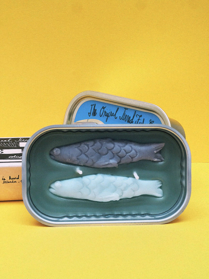 CANDLES/HOME FRAGRANCE TINNED FISH CANDLE TINNED CANDLE