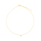 JEWELRY Diamond Baby Butterfly Necklace in Yellow Gold EF Collection