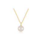 JEWELRY TS - 14K PEARL BALL DROP NECKLACE EF Collection