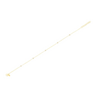 JEWELRY Multi Diamond Sparkle Anklet in Yellow Gold EF Collection