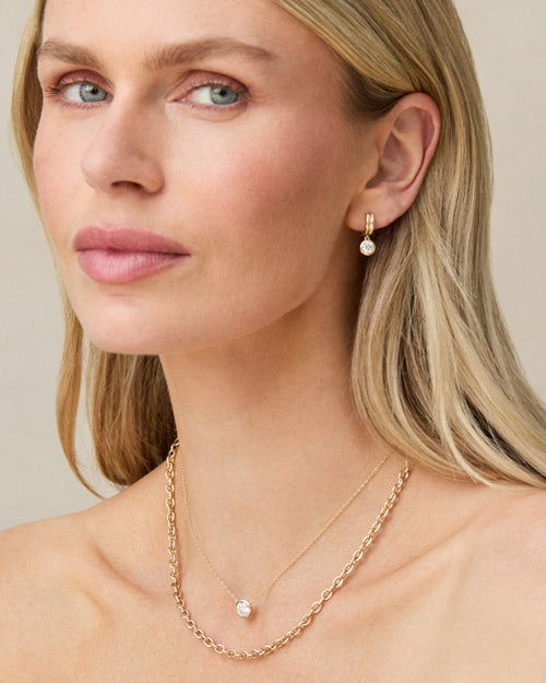 JEWELRY TS - 14K MINI SIENNA CHAIN NECKLACE EF Collection