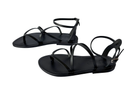 SHOES Epicure Ebene Sandal in Black K. Jacques