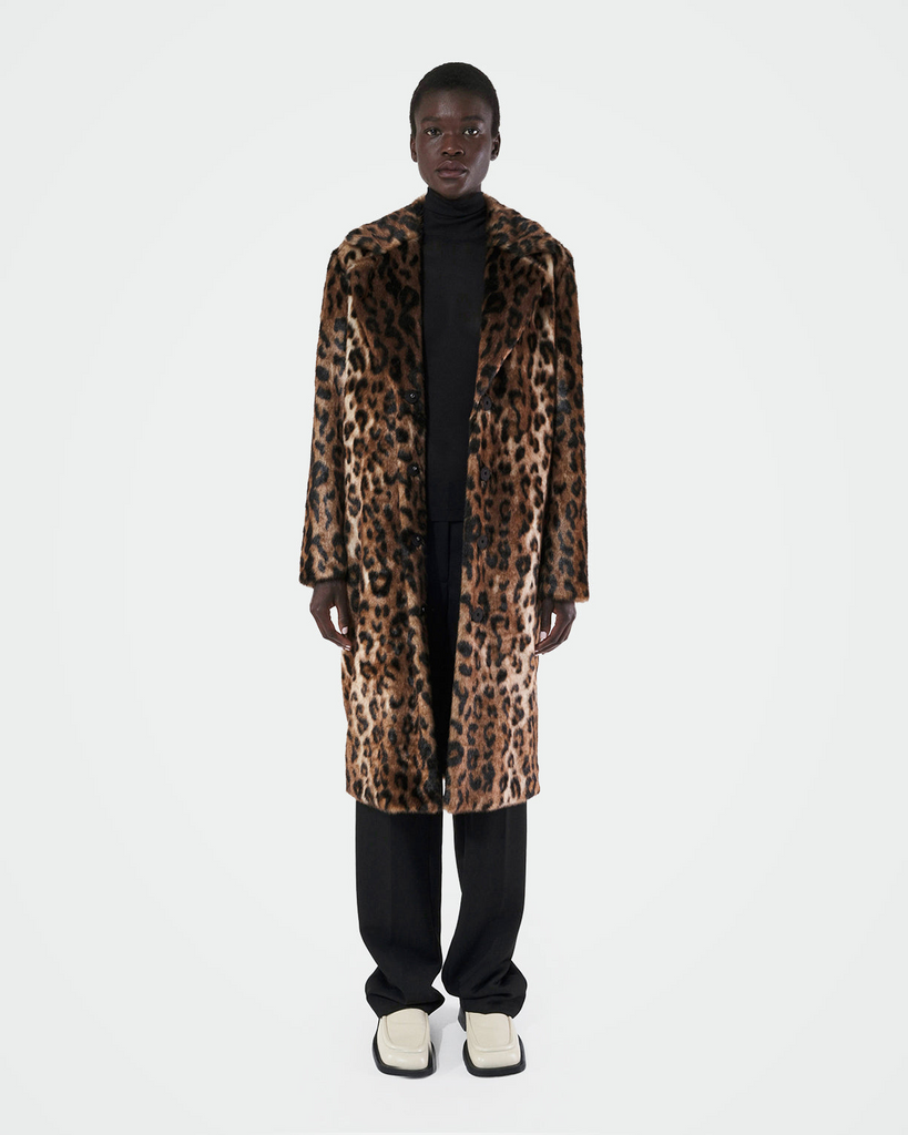 Coats Apparis Tikka Coat in Leopard Apparis