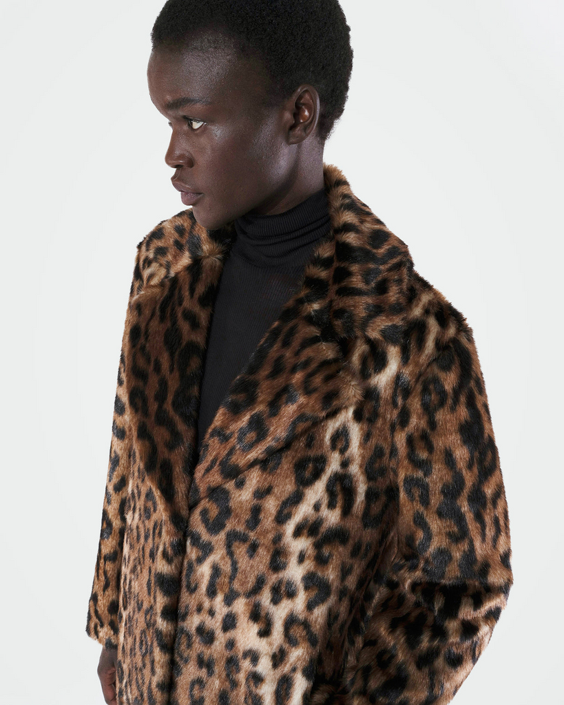 Coats Apparis Tikka Coat in Leopard Apparis