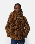 ACCESSORIES Kai Scarf in Leopard Apparis