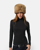 HATS Margot Pillbox Hat in Mink Apparis