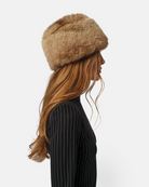HATS Margot Pillbox Hat in Mink Apparis