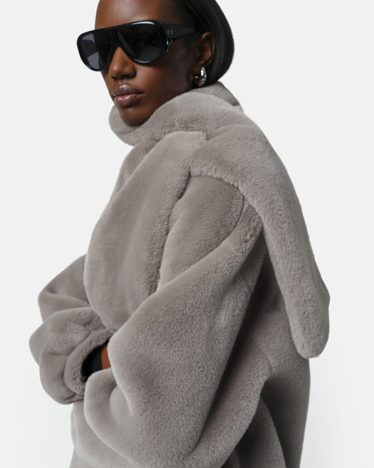 ACCESSORIES Kai Scarf in Granite Apparis