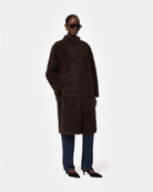 COATS/JACKET Jude Bouclette Coat in Brown Apparis