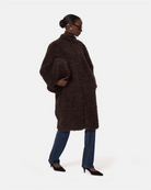 COATS/JACKET Jude Bouclette Coat in Brown Apparis
