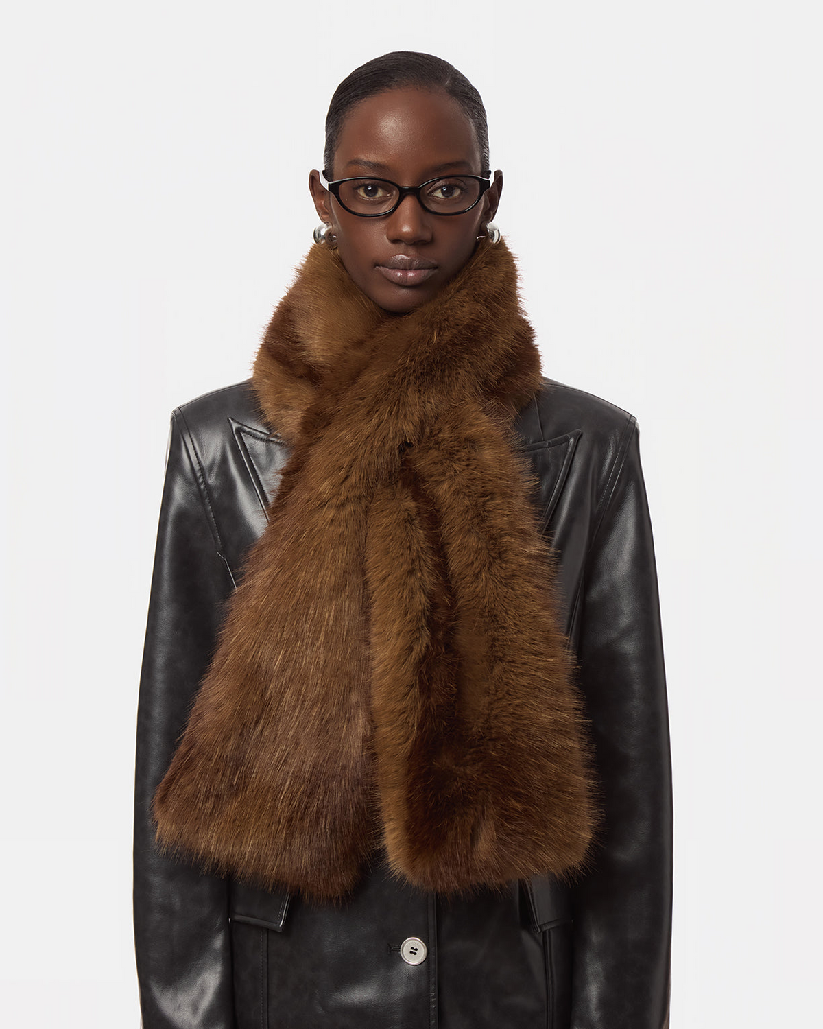 ACCESSORIES Kai Scarf in Mink Apparis