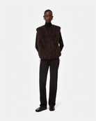 COATS/JACKET Lyle Bouclette Vest in Brown Apparis