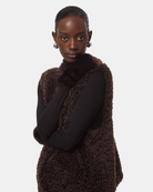 COATS/JACKET Lyle Bouclette Vest in Brown Apparis
