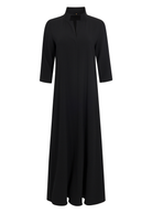 DRESSES/JUMPSUITS Floor Frolic Dress in Black Peter Cohen