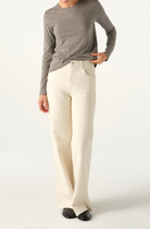 BLOUSES/SHIRTS/TOPS Drew Long Sleeve Tee in Heather Grey AMO