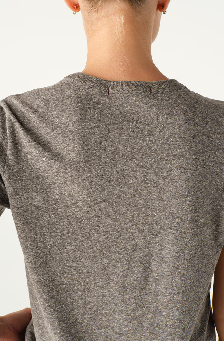BLOUSES/SHIRTS/TOPS Lovey Tee in Heather Grey AMO