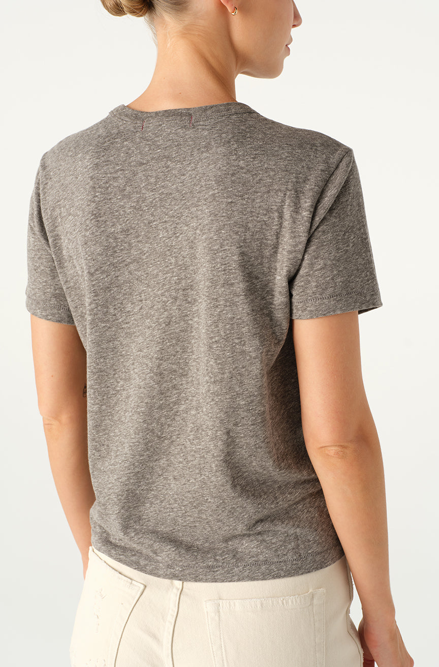 BLOUSES/SHIRTS/TOPS Lovey Tee in Heather Grey AMO