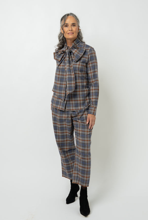 Grammar Repartee Shirt in Tartan – Serafina