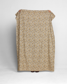 HOME DECOR SHERPA COTTAGE BLANKET IN COCONUT FLORAL House No. 23