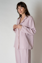 LINGERIE/PJ/SWIM Alaia Long PJ Set in Lilac House No. 23