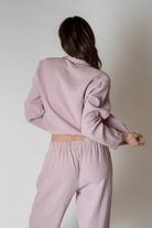 LINGERIE/PJ/SWIM Alaia Long PJ Set in Lilac House No. 23