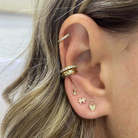 JEWELRY ITTY BITTY ANCHOR STUD EARRING ZOE CHICCO