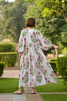 DRESSES/JUMPSUITS Taj Maxi Dress in Pink Flower Maison Marigold