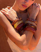 FASHION JEWELRY Ibiza Lucite Cuff Luv Aj