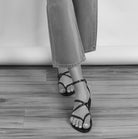 SHOES Epicure Ebene Sandal in Black K. Jacques