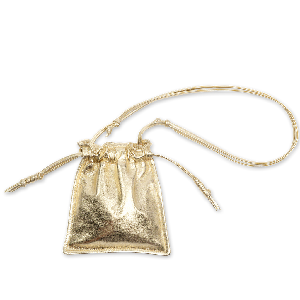 Handbags Lemiz Bowie Handbag in Champagne Lemiz