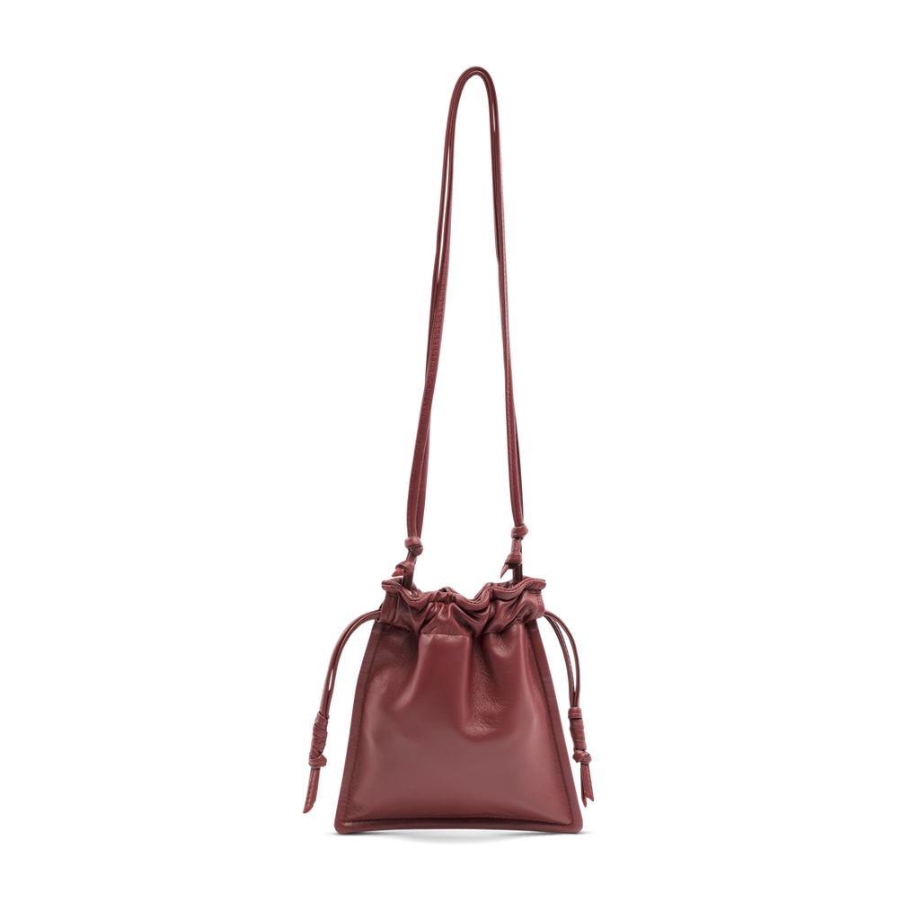 Handbags Lemiz Bowie Handbag in Mulberry Lemiz