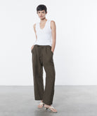 TEES/TANKS COTTON ESSENTIAL TANK IN WHITE Enza Costa