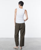 TEES/TANKS COTTON ESSENTIAL TANK IN WHITE Enza Costa