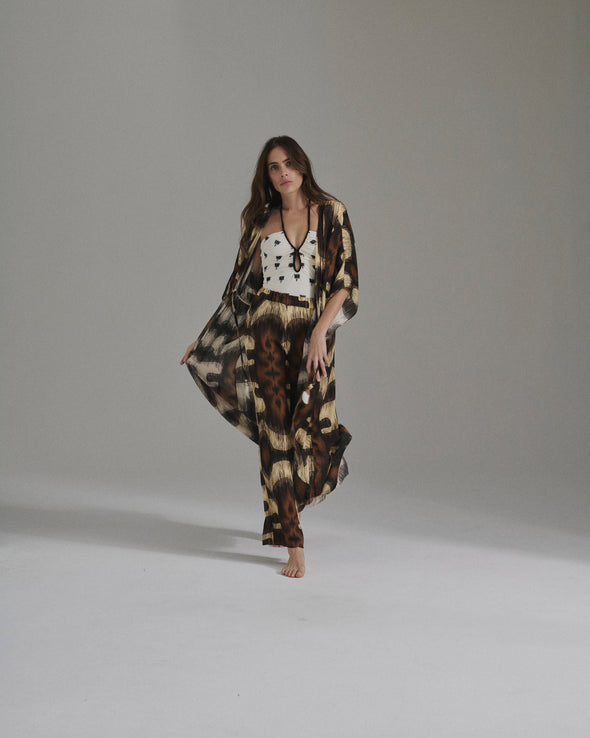 PANTS/SHORTS SAN BENITO MARTELLATO SILK PANTS Juan De Dios