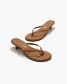 SHOES JULIA KITTEN HEEL IN CAMEL Tkees