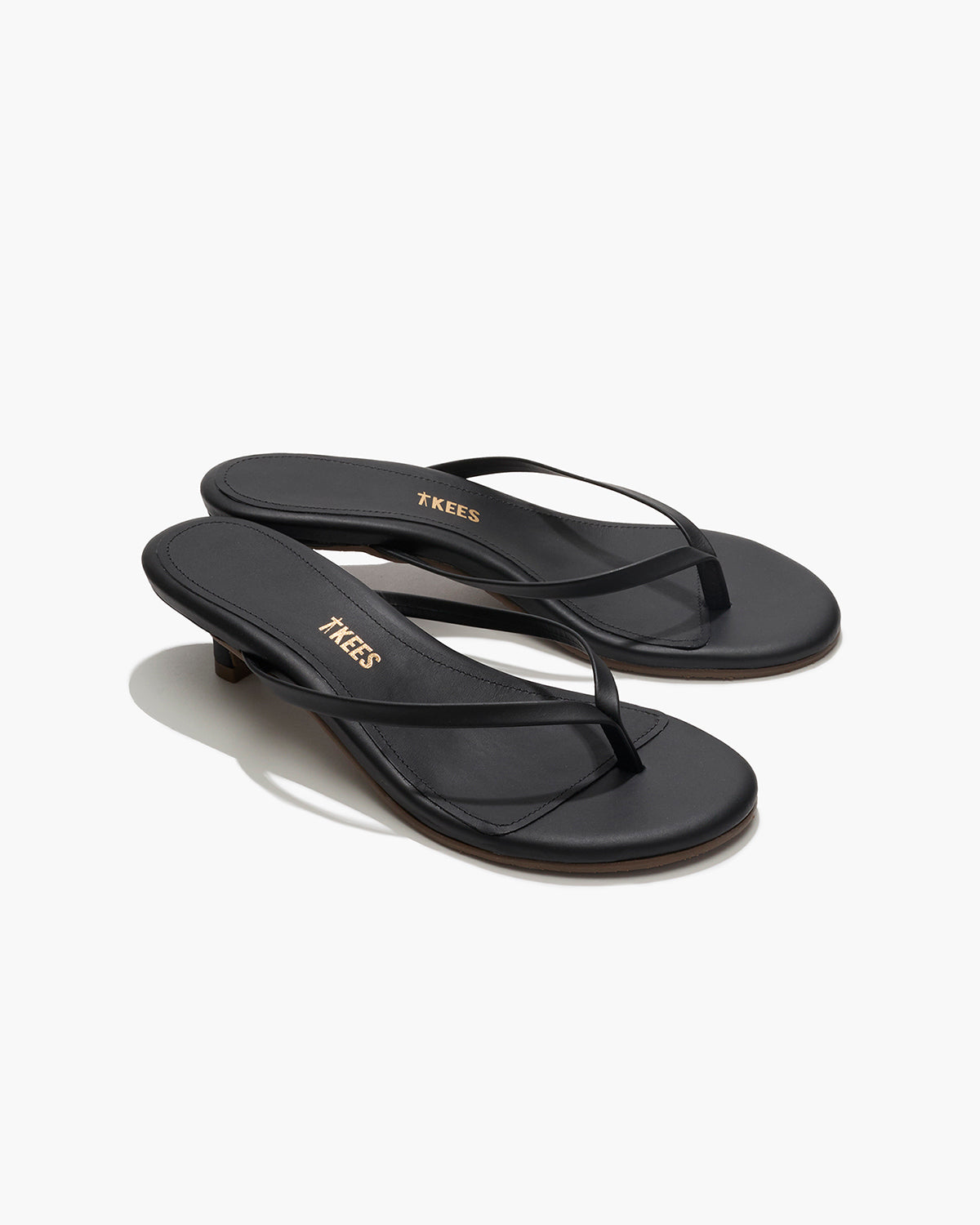 SHOES Julia Kitten Heel in Sable Tkees