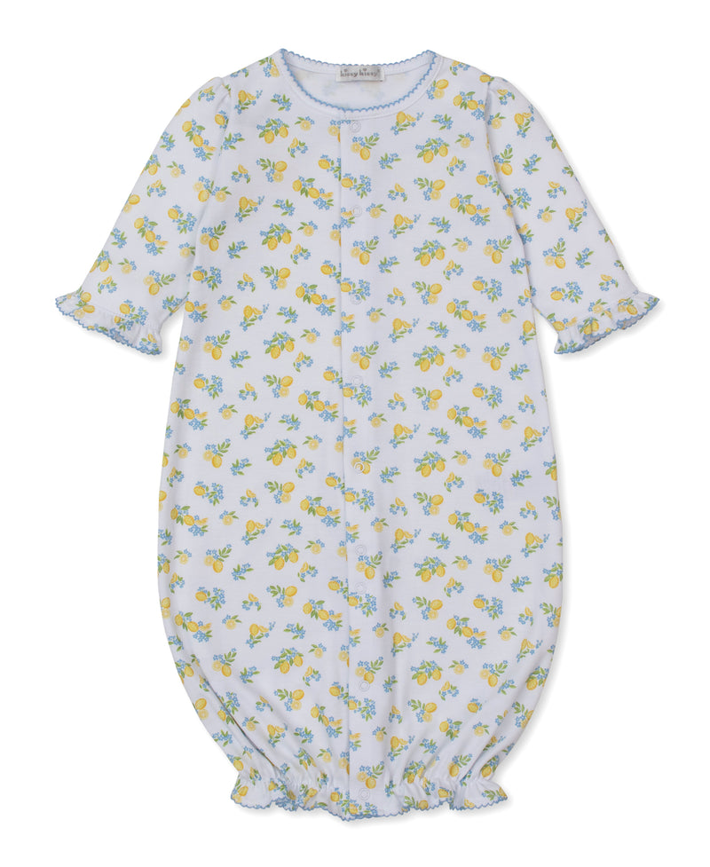 CHILDREN'S APPAREL Baby Convertible Gown in Lemon Blossoms Kissy Kissy