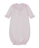 CHILDREN'S APPAREL Baby Sack Onesie in Pink Pointelle Kissy Kissy