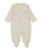 CHILDREN'S APPAREL Baby Duck Pond Onesie in Yellow Kissy Kissy