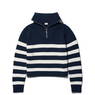 SWEATERS THE MATEY SWEATER IN NAVY/WHITE Kule