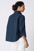 BLOUSES/SHIRTS/TOPS Avi Shirt in Summer Navy Kal Rieman