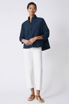 BLOUSES/SHIRTS/TOPS Avi Shirt in Summer Navy Kal Rieman